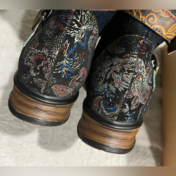 L'ARTISTE BY SPRING STEP Success Navy Boots - Picture 10 of 16